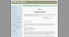Desktop Screenshot of emdriberoamerica.org